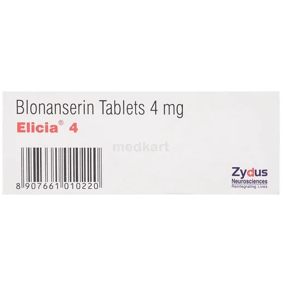 elicia 4mg tablet 10's